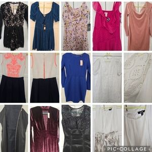 Reseller Assorted Women's Dresses - Blue, Pink, Black, White, Navy, Mauve